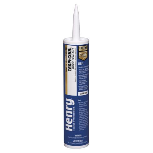 Henry<sup>®</sup> 884 Tropi-Cool<sup>®</sup> 100% Silicone Roof Sealant